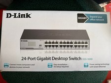 switch Dlink DGS-1024D Gigabit 24 ports (ouvert pour test reseau local)