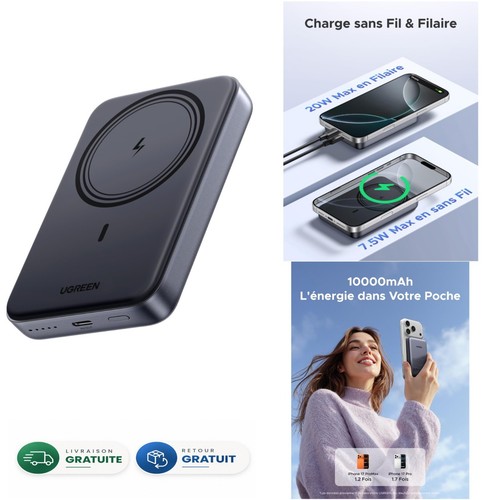 Batterie externe ugreen - batterie,