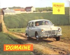 1958 ? FREGATE  BREAK DOMAINE CATALOGUE