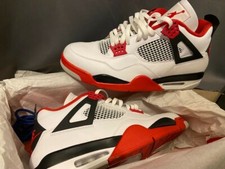 Jordan 4 'Fire Red', EU 47.5/UK 12/ US 13 