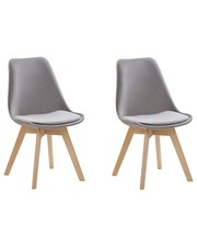 Lot de 2 Chaises en Velours