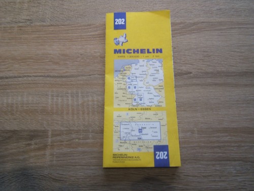 Carte routière michelin - michelin, 202