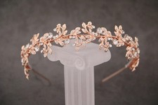 Diamant brillant or rose 18