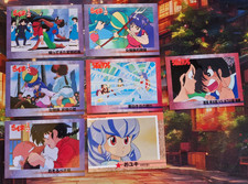 Rumiko Takahashi Collection 1996 TCG - 7 cartes EPOCH - Ranma, Lamu...