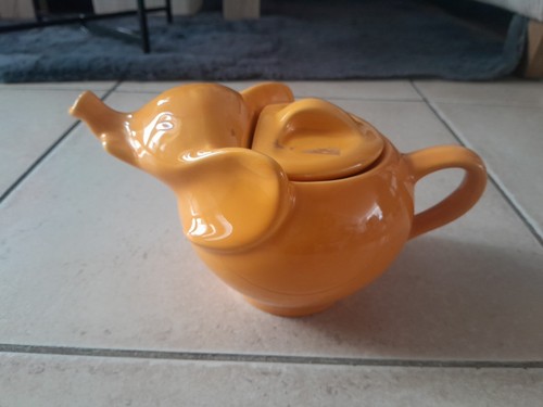 Theiere elephant jaune - theiere, elephant-