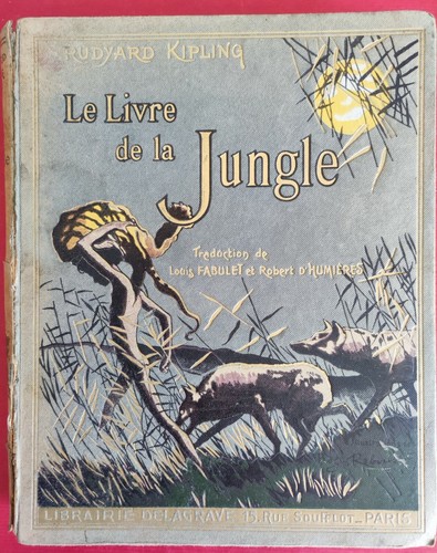 Livre jungle rudyard - livre,