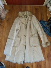 manteau hiver femme étincelle couture crème annonce en cours