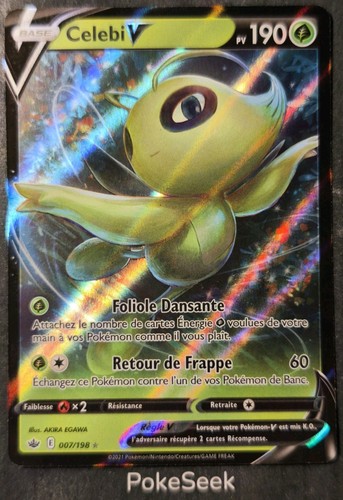 Carte pokemon celebi - pokemon, v
