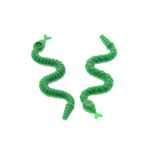 Lego animal snake green - lego,