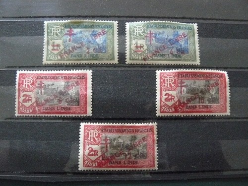 Inde francaise lot - lot, de
