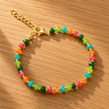 Bracelet femme perles rondes