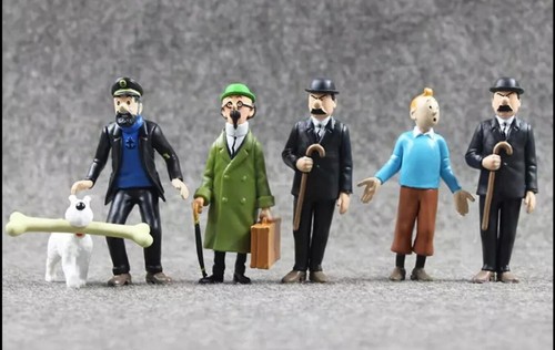 Lot figurines tintin 10 - 6,
