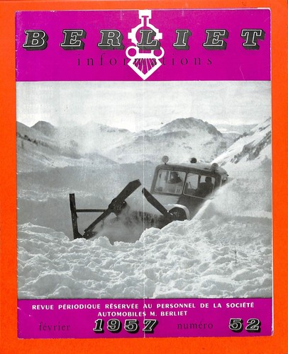 Berliet informations - ",