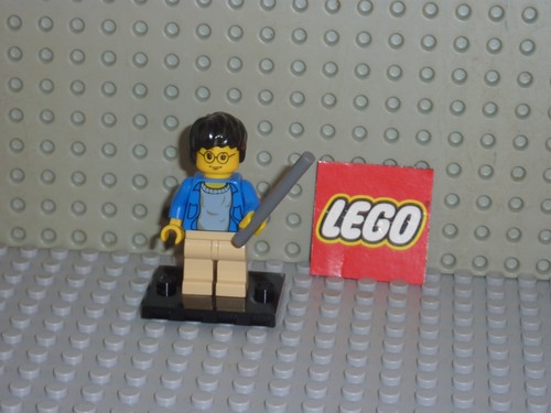 Minifig lego harry - harry, blue