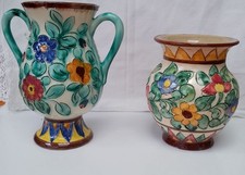 2 Vases Faïence CERART MONACO