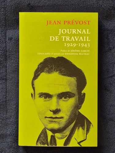 Jean prévost journal - jean,