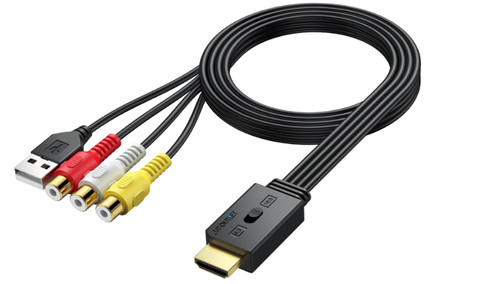 Autoutle rca hdmi converter - to,