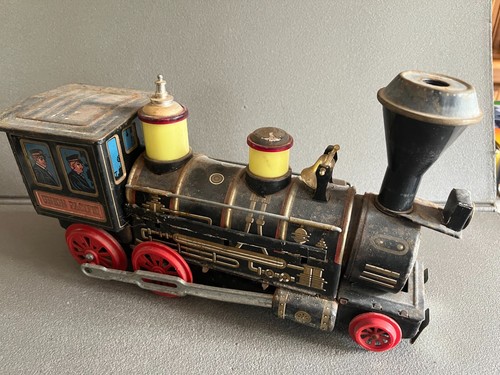 Jouet ancien tôle train - tôle,