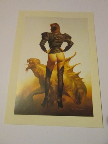 Art print vintage 90s belle - art,