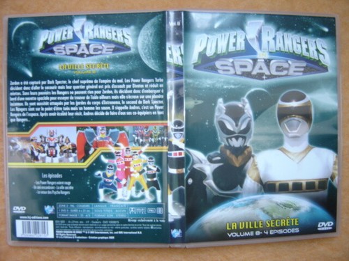 Dvd power rangers - power, space