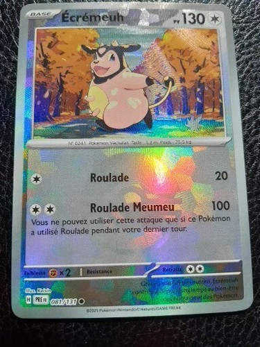 Carte pokémon écrémeuh - carte,