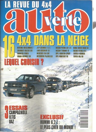 Auto verte 142 campagnola - verte,