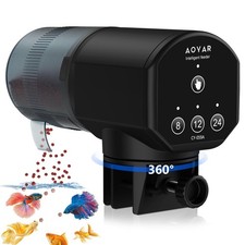 Distributeur Nourriture Poisson Automatique pour Aquarium 200ML Grande Capaci...