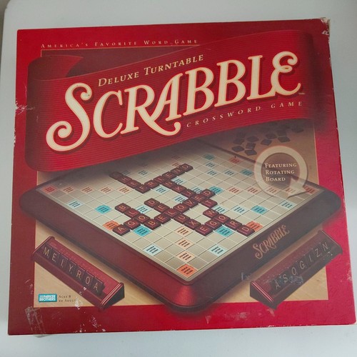 Scrabble deluxe edition 2001 - deluxe,