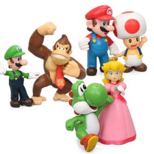 Lot de 6 figurines Mario Bros