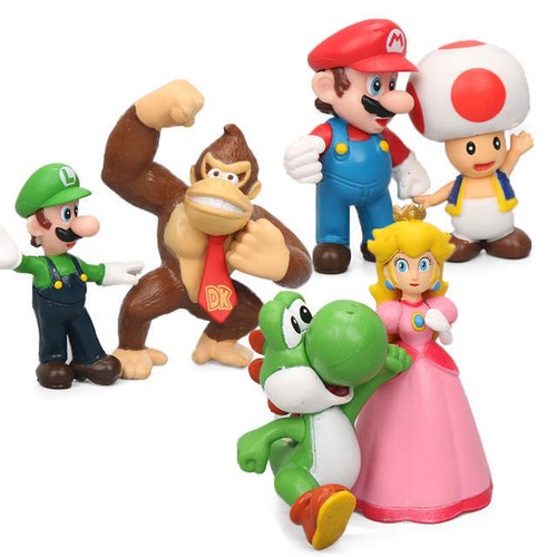 Lot figurines mario bros - lot,