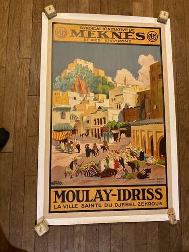 Affiche moulay idriss - moulay-idriss, brondy