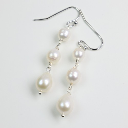 Boucles oreilles perles - d'oreilles,