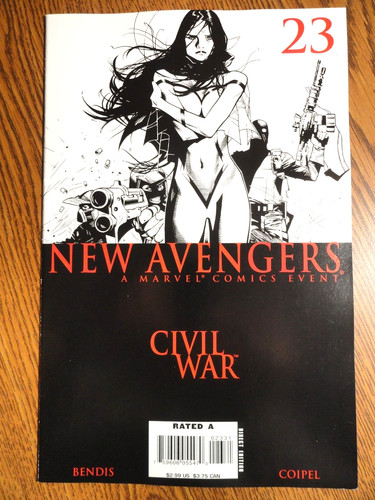 Neuf avengers coipel - #23, noir