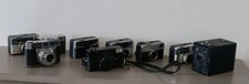 Joli lot 9 appareils photo  dont Konica c35 af2   kodak retinette ....