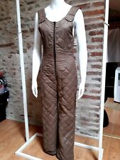 COMBINAISON DE SKI femme MONTVAL T36 VINTAGE 70 ski woman jumpsuit size XS
