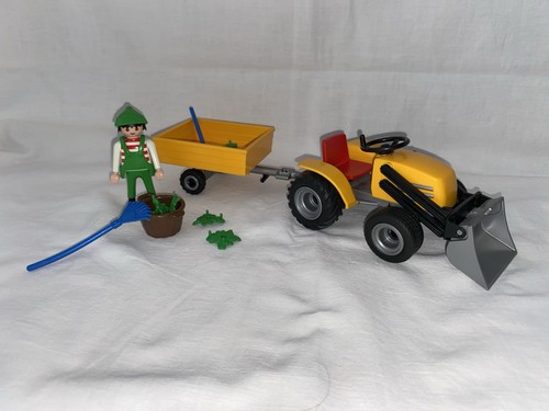 Playmobil jardinier tracteur - playmobil,