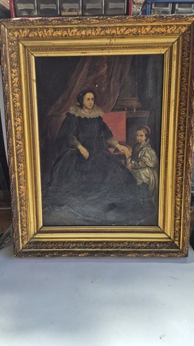 Tableau ecole xixe mère - ecole,