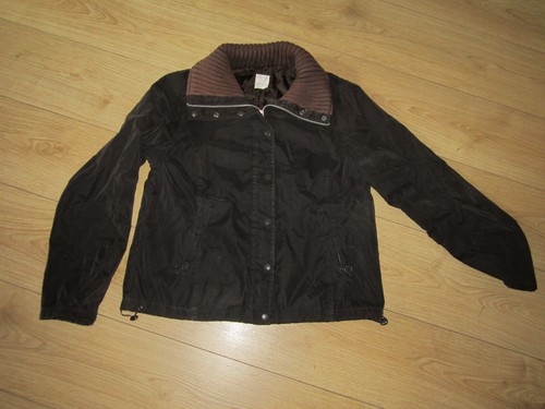 Manteau court marron camaïeu - manteau,