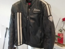 Blouson cuir moto béring