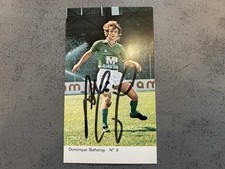 Carte joueur ASSE Dominique