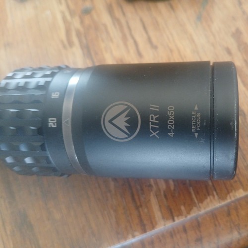 Burris xtr 20x50mm rifle - ii, 4-20x50mm