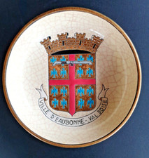 Longwy, coupelle en émaux