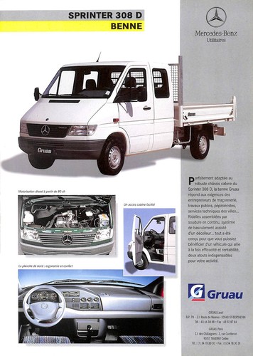 Mercedes sprinter 308 - 308, d