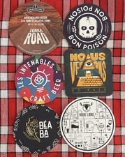 6 Sous Bock Biere Brasserie Micro Alsace Bon Poison Mogwaï Craft 3 Brasseurs