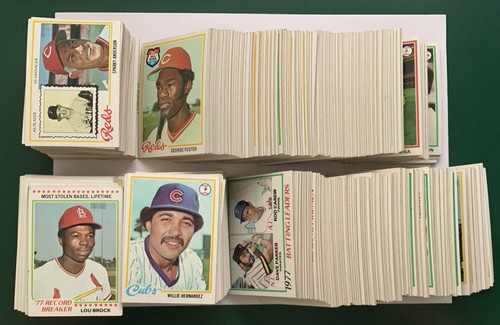 1978 topps baseball - topps, break