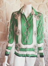 Chemisier vert neuf taille S