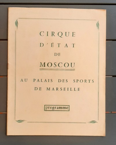 Programme cirque etat de - d'etat,