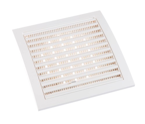 125mm grilles aération - 125mm, d'aération
