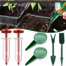 Kit Jardinage Distributeur de Semis 5 Vitesses Poignée Ergonomique Design pour