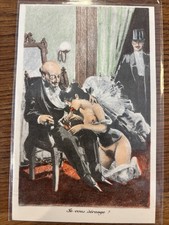 7 CARTES POSTALES EROTIQUES.